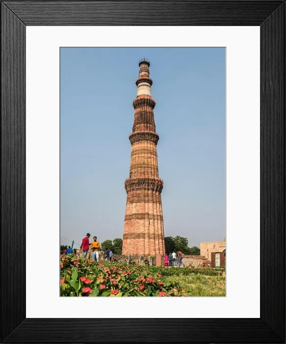 Framed Print : Qutub Minar at the Qutb Minar complex, New Delhi, India Framed Print : Qutub Minar at the Qutb Minar complex, New Delhi, India