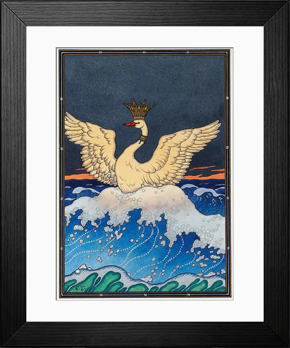 Framed Print : Русский: Зворыкин Борис Васильевич (1872 - 1942) «Царевна Лебедь» Framed Print : Русский: Зворыкин Борис Васильевич (1872 - 1942) «Царевна Лебедь»