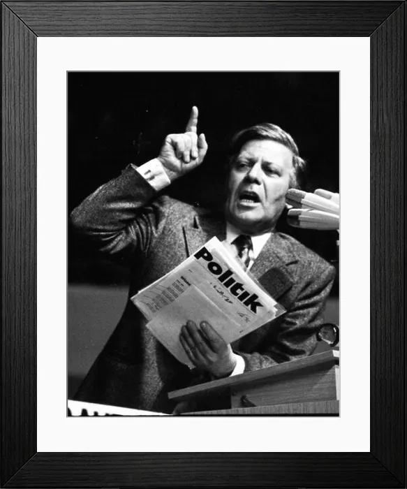 Framed Print : An election rally of the Social Democratic Party of Germany (SPD) on 23 Framed Print : An election rally of the Social Democratic Party of Germany (SPD) on 23