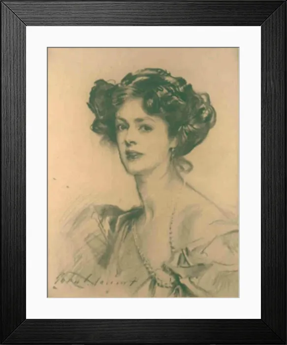 Framed Print : English: John Singer Sargent (drawing) Framed Print : English: John Singer Sargent (drawing)