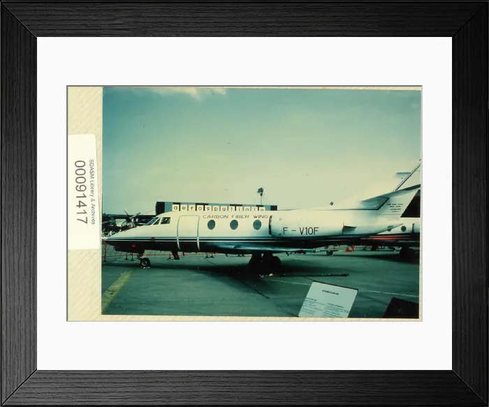 Framed Print : The Dassault Mystère / Falcon 20 is a versatile twin-engine jet Framed Print : The Dassault Mystère / Falcon 20 is a versatile twin-engine jet