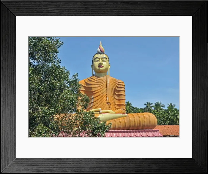 Framed Print : Tallest buddha statue in Sri Lanka, Wewurukannala Vihara Temple, Dikwella, Sri Lanka, Asia, PublicGround Framed Print : Tallest buddha statue in Sri Lanka, Wewurukannala Vihara Temple, Dikwella, Sri Lanka, Asia, PublicGround