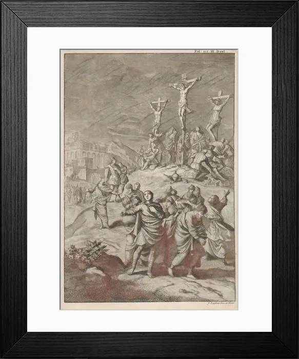 Framed Print : Solar Eclipse at the death of Christ Framed Print : Solar Eclipse at the death of Christ