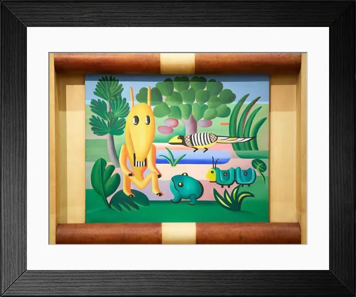 Framed Print : A Cuca, 1924. Tarsila. Centre George Pompidou. Musee National d'Art Moderne. Paris. France Framed Print : A Cuca, 1924. Tarsila. Centre George Pompidou. Musee National d'Art Moderne. Paris. France