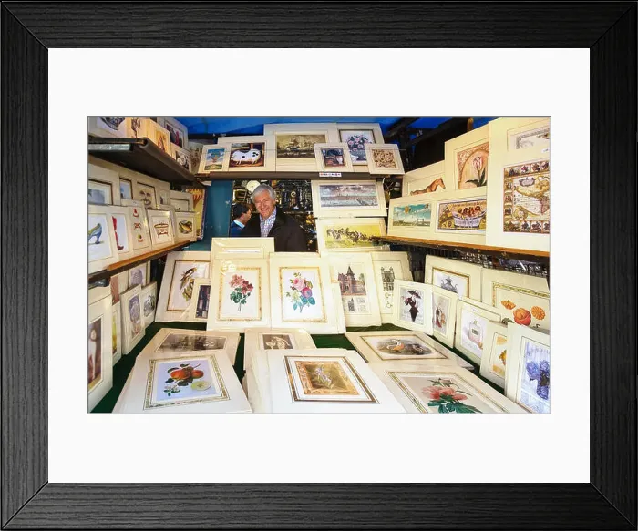 Framed Print : Beautiful botanical prints for sale, Portobello Road, London Framed Print : Beautiful botanical prints for sale, Portobello Road, London