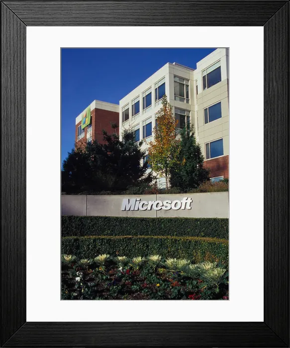 Framed Print : Microsoft Corporation Campus Redmond Washington USA Framed Print : Microsoft Corporation Campus Redmond Washington USA