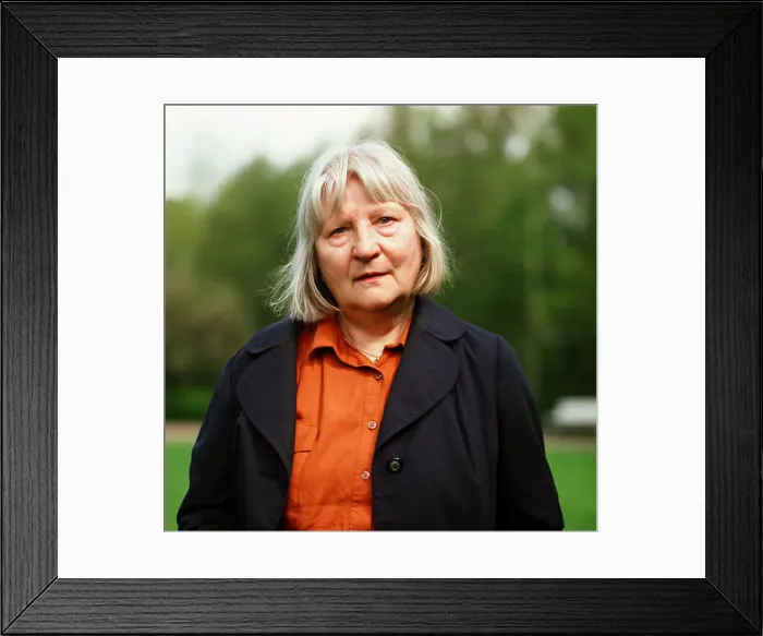 Framed Print : Johanna Moosdorf, 1986 Framed Print : Johanna Moosdorf, 1986