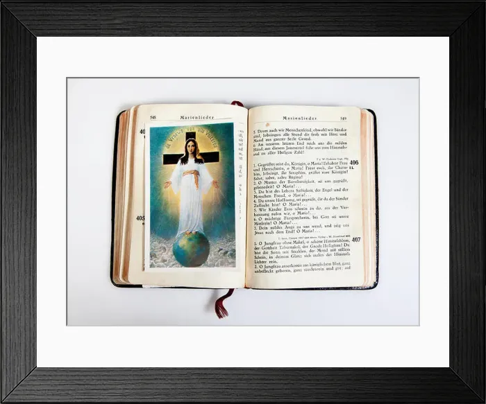 Framed Print : Old Catholic prayer book Framed Print : Old Catholic prayer book