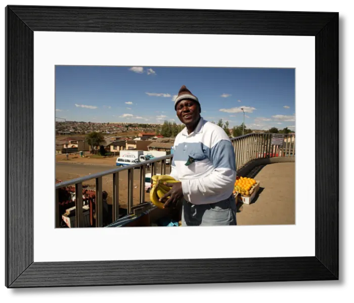 Framed Print : Baragwanath Taxi Rank, Soweto, Johannesburg Framed Print : Baragwanath Taxi Rank, Soweto, Johannesburg