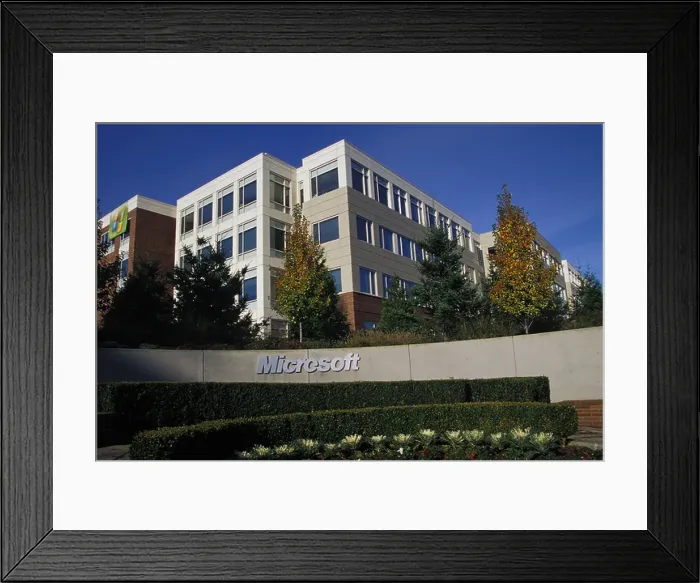 Framed Print : Microsoft Corporation Campus Redmond Washington USA Framed Print : Microsoft Corporation Campus Redmond Washington USA
