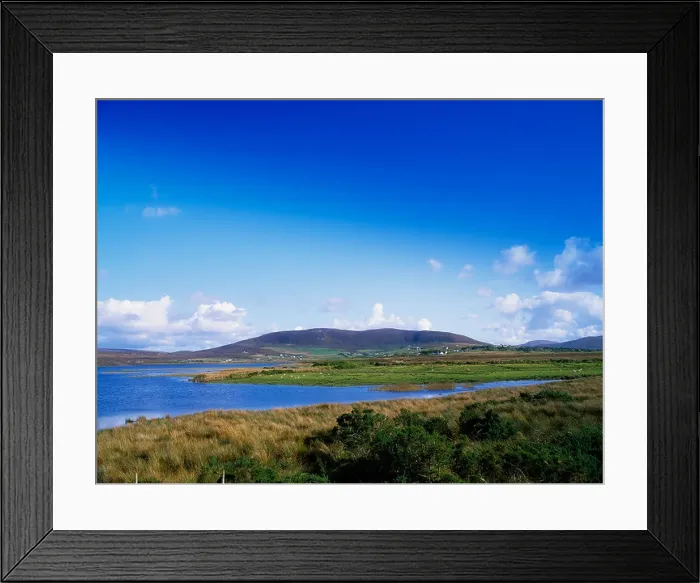 Framed Print : Carrowmore Lake, Bangor, Co Mayo, Ireland; Lake Near A Town Framed Print : Carrowmore Lake, Bangor, Co Mayo, Ireland; Lake Near A Town