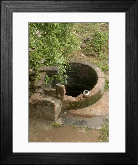 Framed Print : village well, Malwan, Sindhudurg, Maharashtra, India, Asia Framed Print : village well, Malwan, Sindhudurg, Maharashtra, India, Asia