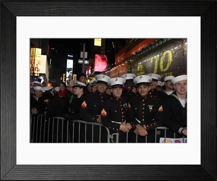 Framed Print : New York City, United States. 31st Dec Framed Print : New York City, United States. 31st Dec