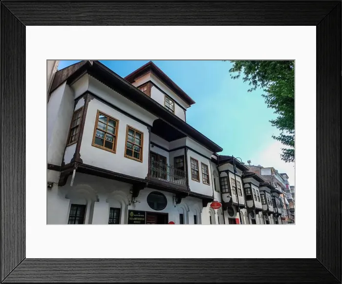 Framed Print : Beşkonaklar is one of the original examples of Malatya's traditional civil architectural structures that have survived Framed Print : Beşkonaklar is one of the original examples of Malatya's traditional civil architectural structures that have survived