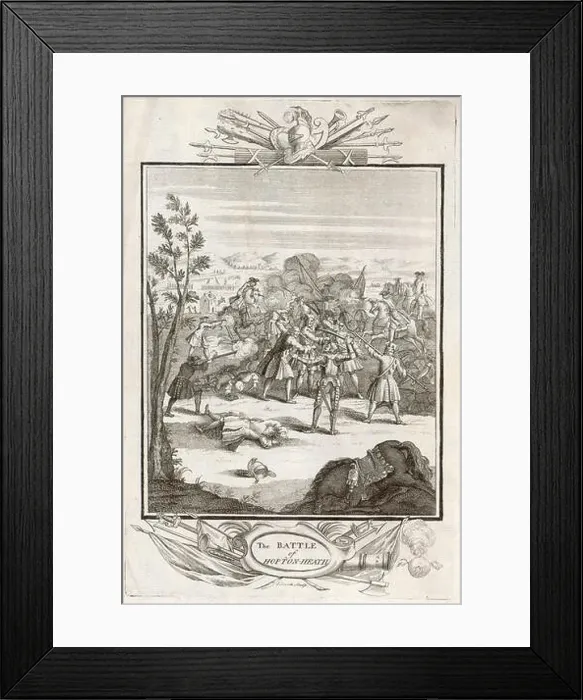 Framed Print : BATTLE OF HOPTON HEATH Framed Print : BATTLE OF HOPTON HEATH