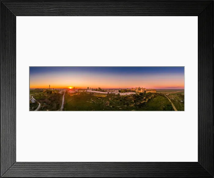 Framed Print : Carmona sunset aerial view in Andalusia Spain not far from Sevilla Framed Print : Carmona sunset aerial view in Andalusia Spain not far from Sevilla