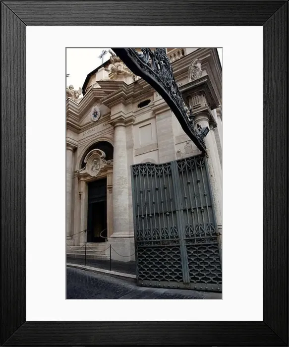 Framed Print : Citta del Vaticano Italia and the Porta Sant Anna - St. Annes Gate on Via di Porta Angelica in Rome, Italy Framed Print : Citta del Vaticano Italia and the Porta Sant Anna - St. Annes Gate on Via di Porta Angelica in Rome, Italy