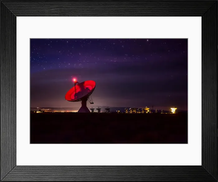 Framed Print : Owens Valley Radio Observatory Framed Print : Owens Valley Radio Observatory