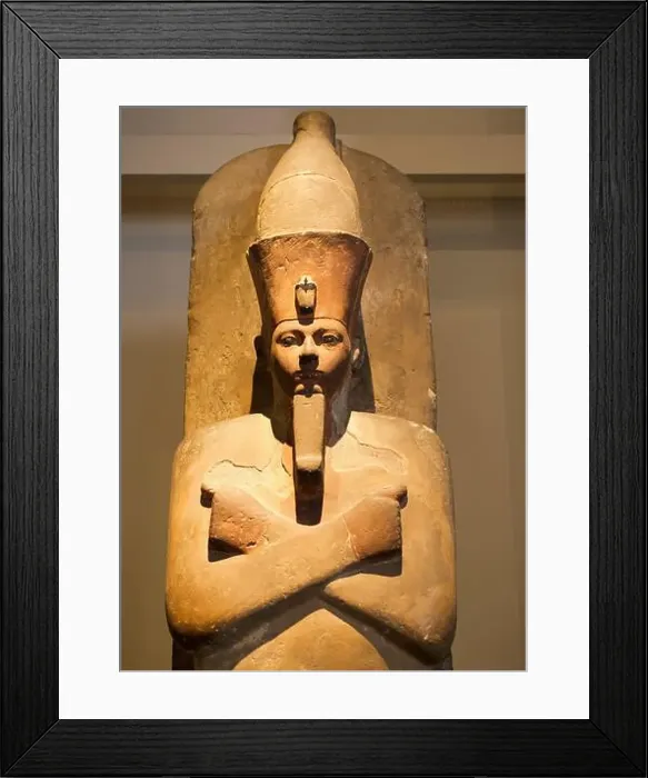 Framed Print : Amenhotep I was the second Pharaoh of the 18th Dynasty of Egypt