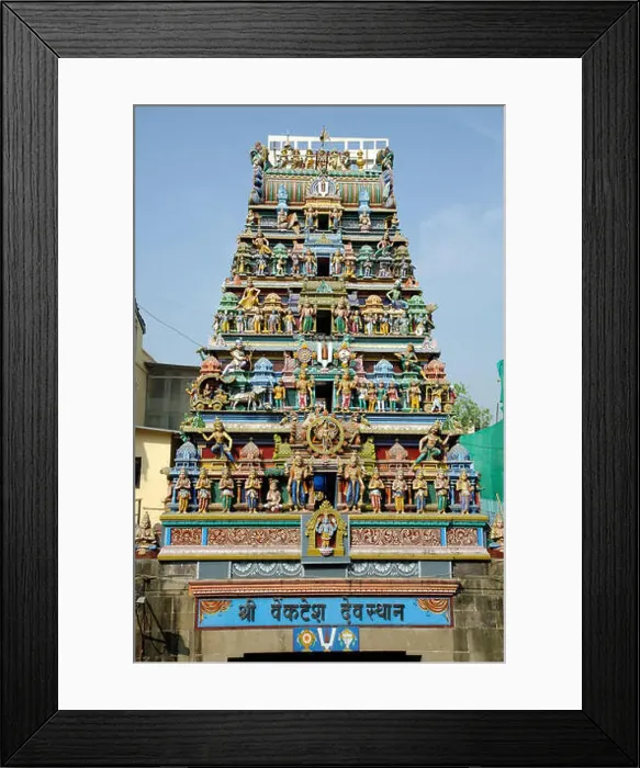 Framed Print : Tirupati Balaji Temple Sri Venkatesh Devsthan Fanaswadi Bombay Mumbai Maharashtra India Asia Framed Print : Tirupati Balaji Temple Sri Venkatesh Devsthan Fanaswadi Bombay Mumbai Maharashtra India Asia