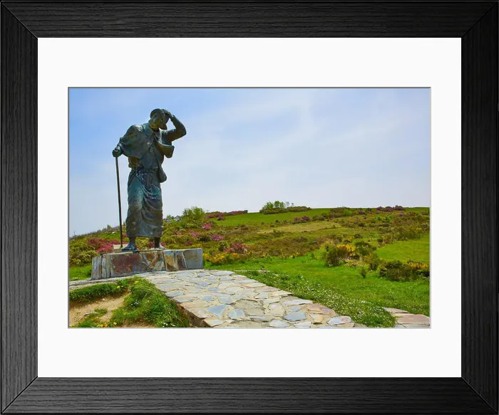 Framed Print : O Cebreiro Alto San roque top in the way of Saint James in Galicia Spain Framed Print : O Cebreiro Alto San roque top in the way of Saint James in Galicia Spain