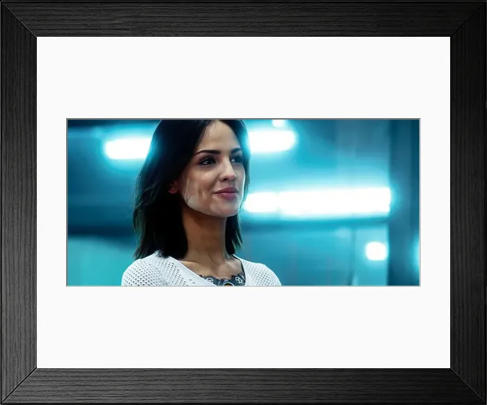 Framed Print : USA. Eiza Gonzalez in a scene from ©Columbia Pictures new film : Bloodshot (2020) Framed Print : USA. Eiza Gonzalez in a scene from ©Columbia Pictures new film : Bloodshot (2020)