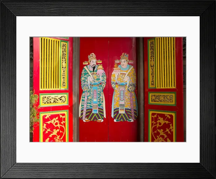 Framed Print : Kheng Hock Keong Temple Downtown Yangon Myanmar Framed Print : Kheng Hock Keong Temple Downtown Yangon Myanmar