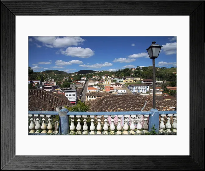 Framed Print : City view with the Chapel of Our Lady of the Rosary of the Blacks to the center Framed Print : City view with the Chapel of Our Lady of the Rosary of the Blacks to the center