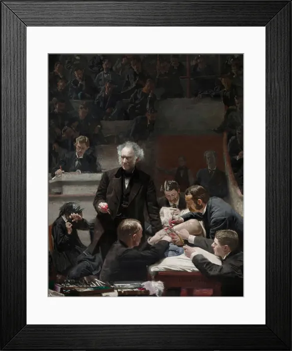 Framed Print : Thomas Eakins, American - Portrait of Dr. Samuel D. Gross (The Gross Clinic) Framed Print : Thomas Eakins, American - Portrait of Dr. Samuel D. Gross (The Gross Clinic)