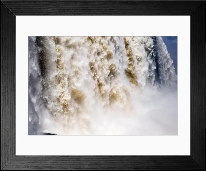 Framed Print : Detail of the Iguaçu Falls Framed Print : Detail of the Iguaçu Falls