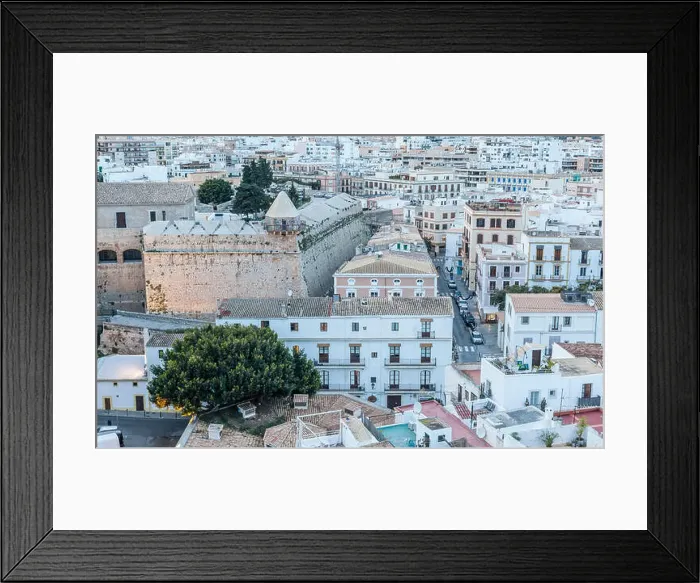Framed Print : Ibiza-Eivissa, Balearic Islands, Spain Framed Print : Ibiza-Eivissa, Balearic Islands, Spain