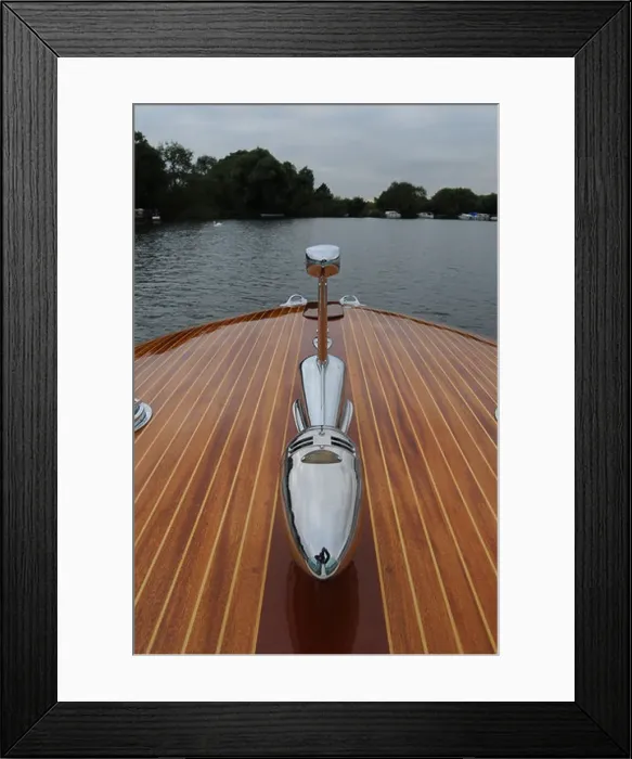 Framed Print : Riva Classic motorboat, Hartford Huntingdon Framed Print : Riva Classic motorboat, Hartford Huntingdon