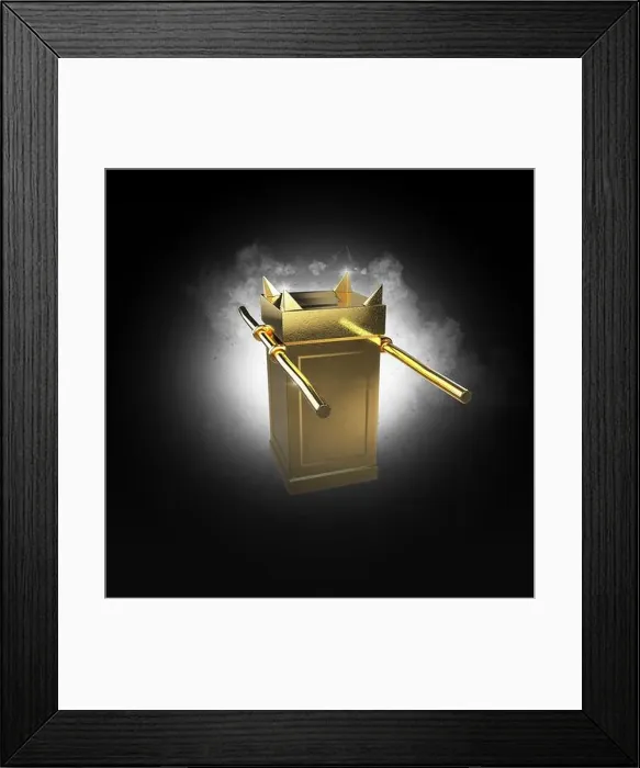 Framed Print : Altar of Incense Tabernacle Sanctuary Moses Day of Atonement Prayer 3D Illustration Clouds Framed Print : Altar of Incense Tabernacle Sanctuary Moses Day of Atonement Prayer 3D Illustration Clouds