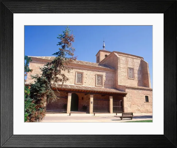 Framed Print : IGLESIA PARROQUIAL -s XVI. Location: IGLESIA DE LA ASUNCION. GRIÑON. MADRID. SPAIN Framed Print : IGLESIA PARROQUIAL -s XVI. Location: IGLESIA DE LA ASUNCION. GRIÑON. MADRID. SPAIN