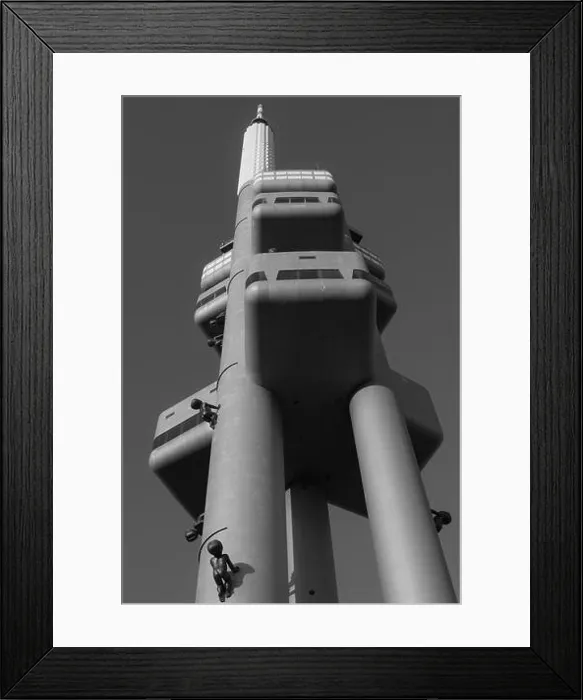 Framed Print : ZIZKOV TOWER, PRAGUE, CZECH REPUBLIC Framed Print : ZIZKOV TOWER, PRAGUE, CZECH REPUBLIC