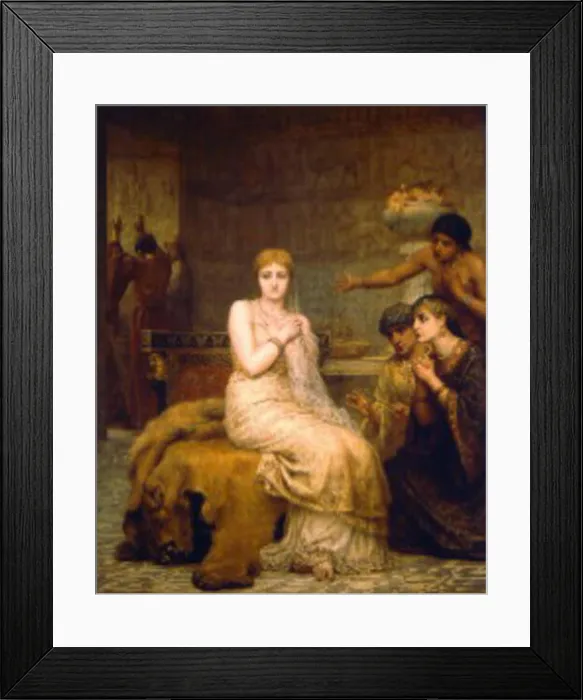 Framed Print : English: Vashti Refuses the King's Summons Framed Print : English: Vashti Refuses the King's Summons