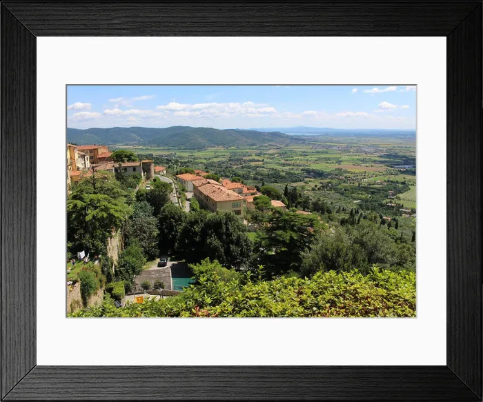 Framed Print : The View from Cortona Framed Print : The View from Cortona