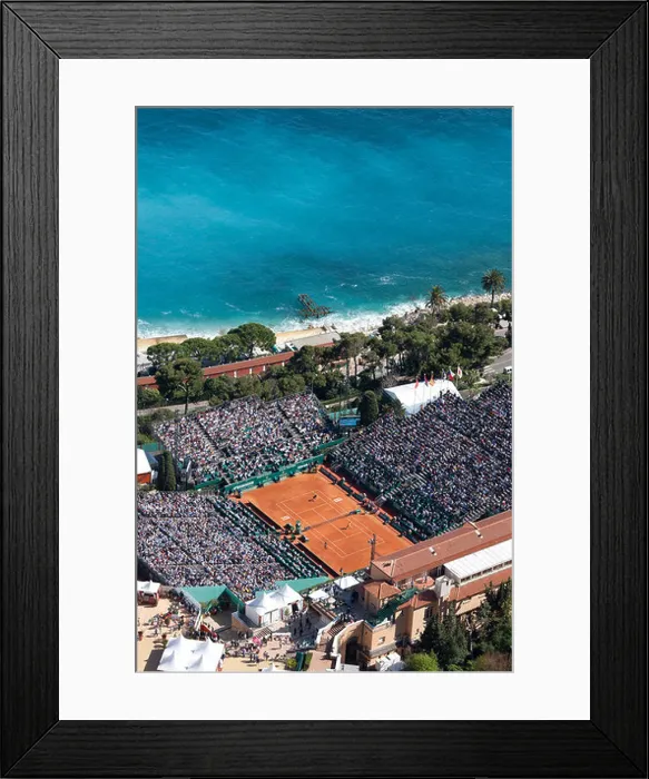 Framed Print : Monte-Carlo Rolex Masters in 2012 Framed Print : Monte-Carlo Rolex Masters in 2012