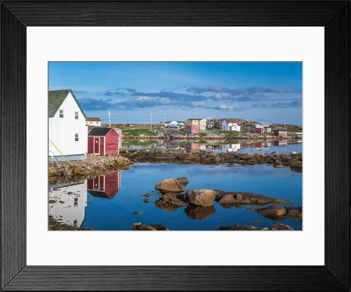 Framed Print : The fishing village of Tilting, Fogo Island, Newfoundland and Labrador, Canada Framed Print : The fishing village of Tilting, Fogo Island, Newfoundland and Labrador, Canada