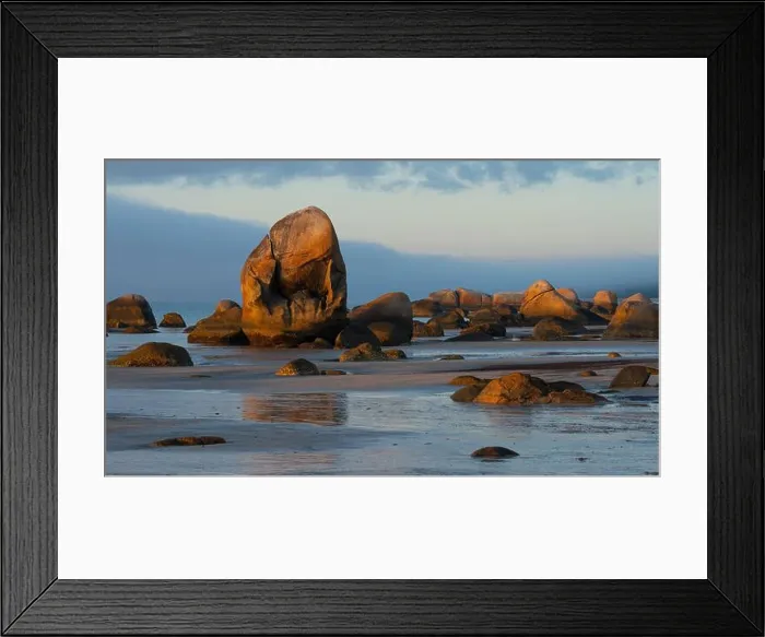 Framed Print : Claudie Beach / Sunrise Lockhart Rv. Iron Range NP. Cape York Peninsula, Qld