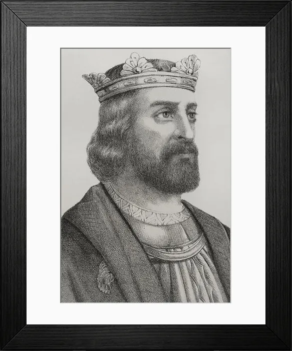 Framed Print : Alfonso VI de León, llamado el Bravo (1040 / 1041-1109) Framed Print : Alfonso VI de León, llamado el Bravo (1040 / 1041-1109)