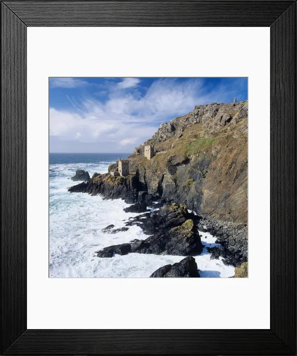 Framed Print : Crowns Engine houses of the Botallack Mine, near St Just, Cornwall, England, United Kingdom, Europe Framed Print : Crowns Engine houses of the Botallack Mine, near St Just, Cornwall, England, United Kingdom, Europe