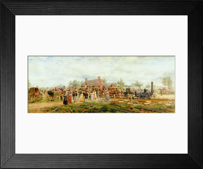 Framed Print : Edward Lamson Henry (EL Henry) Framed Print : Edward Lamson Henry (EL Henry)