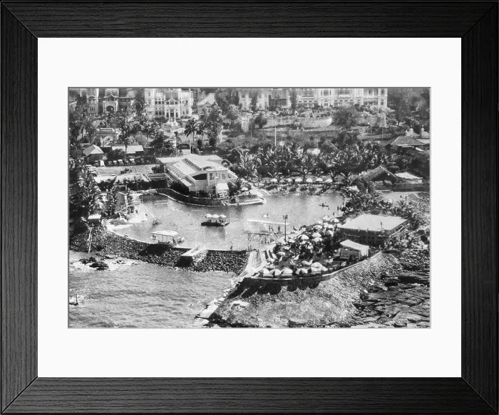 Framed Print : Breach Candy Club, aerial, Breach Candy Swimming Bath Trust Framed Print : Breach Candy Club, aerial, Breach Candy Swimming Bath Trust