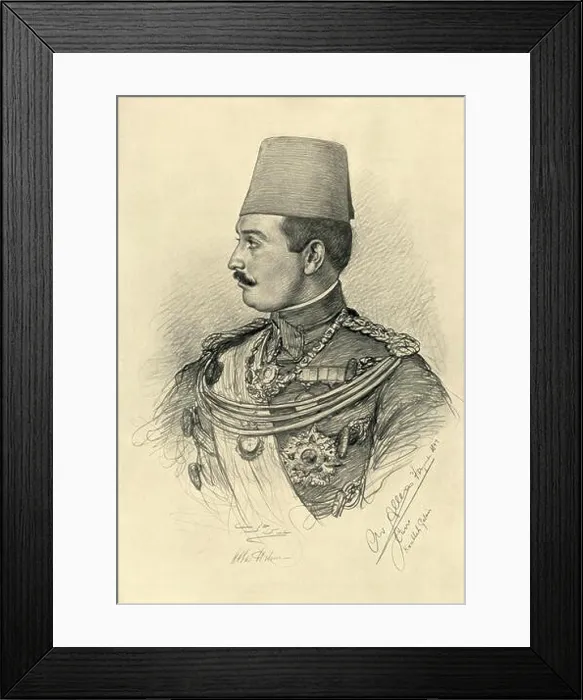 Framed Print : Abbas II Helmy Bey, Koubbeh Palace Framed Print : Abbas II Helmy Bey, Koubbeh Palace