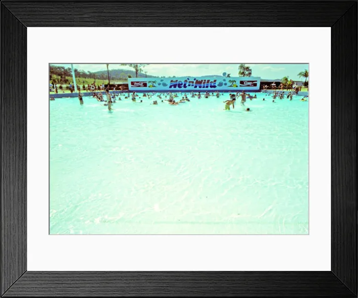 Framed Print : Wet n Wild Water World, Pacific Motorway Framed Print : Wet n Wild Water World, Pacific Motorway