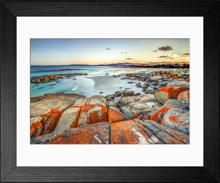 Framed Print : Bay of Fires Framed Print : Bay of Fires