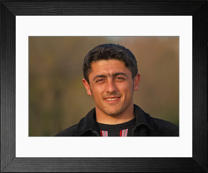 Framed Print : Portrait of a friendly Turkish man Istanbul Turkey Framed Print : Portrait of a friendly Turkish man Istanbul Turkey