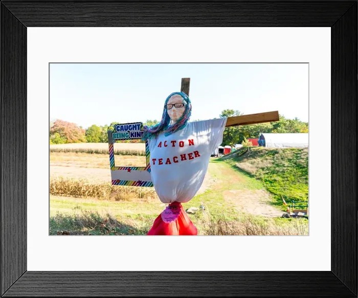 Framed Print : Cucurbit Farm, Acton, Massachusetts. Scarecrow Contest 2020 Framed Print : Cucurbit Farm, Acton, Massachusetts. Scarecrow Contest 2020