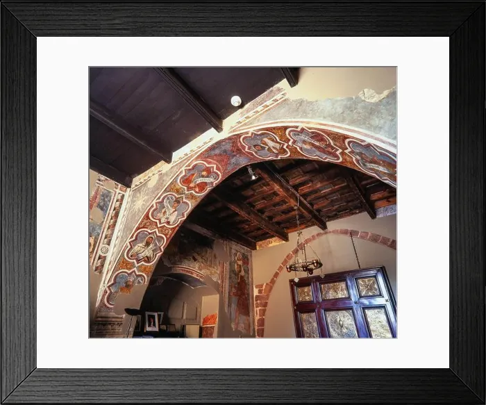 Framed Print : Convento de Miralles, Castellví de Rosanes. Siglos XV-XVIII